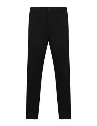 H-H650-Mens Stretch Chino with Flex Waistband